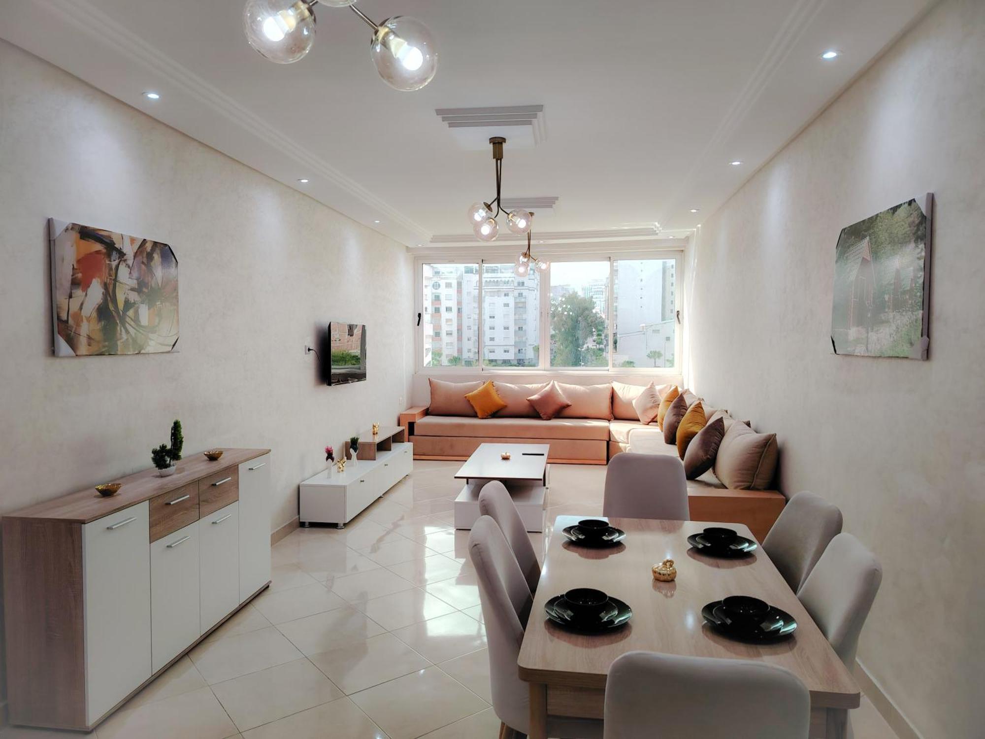 Nouveau Appartement Prestige Avec Vue Paronamique Танжер Экстерьер фото